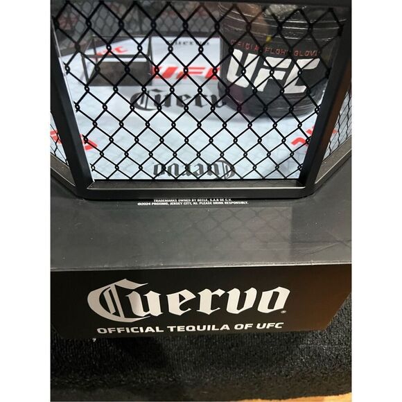 Jose CuervoâTequila Promotional UFC Display Octagon And Fight Glove - Picture 7 of 16